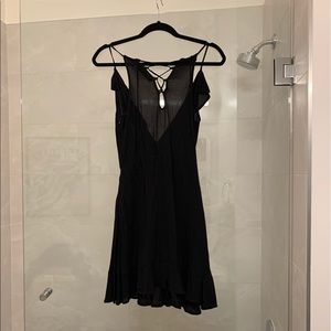 Zara faux wrap dress